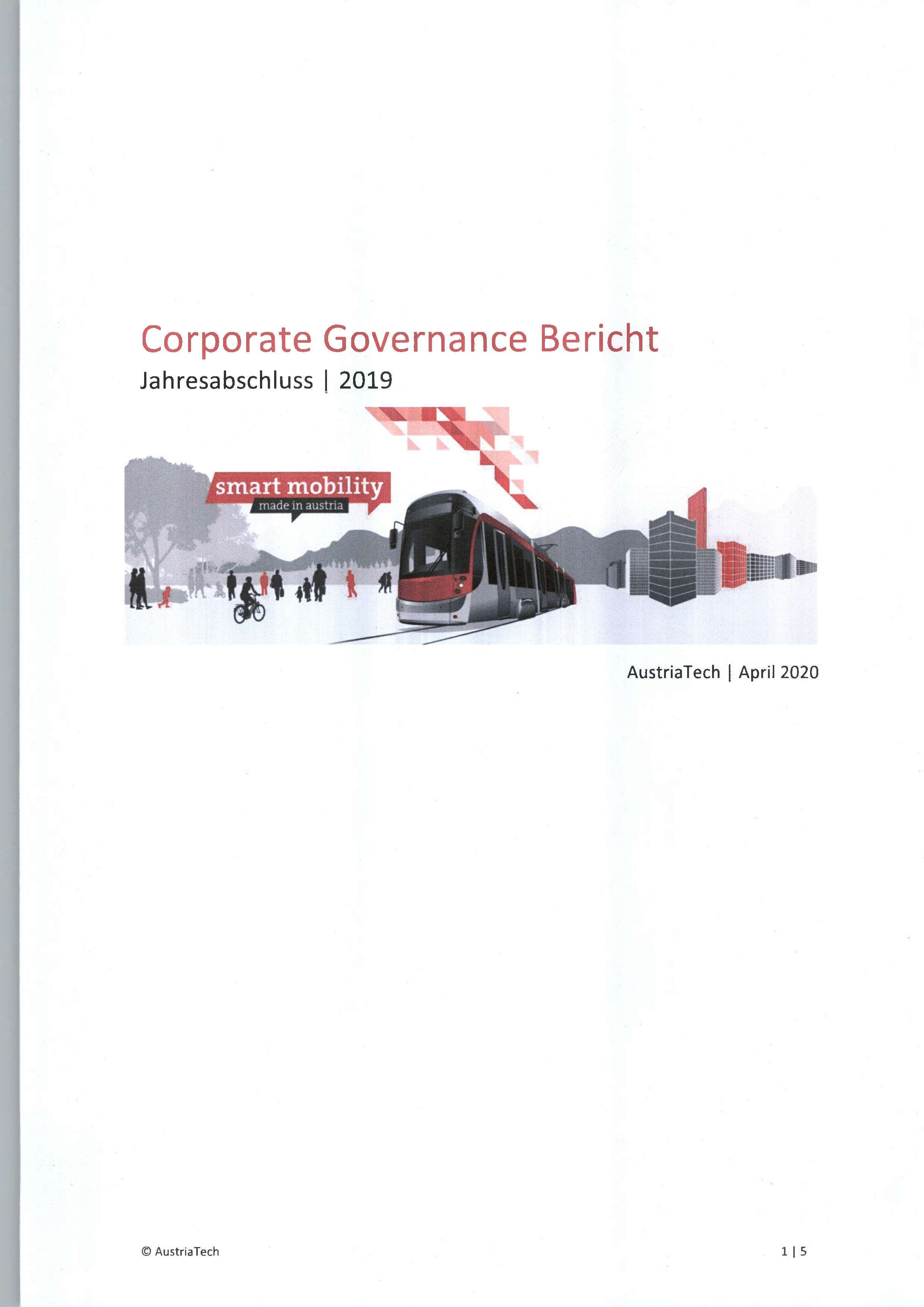 2019 Deckblatt Corporate Governance Bericht